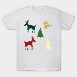 xmas pattern T-Shirt